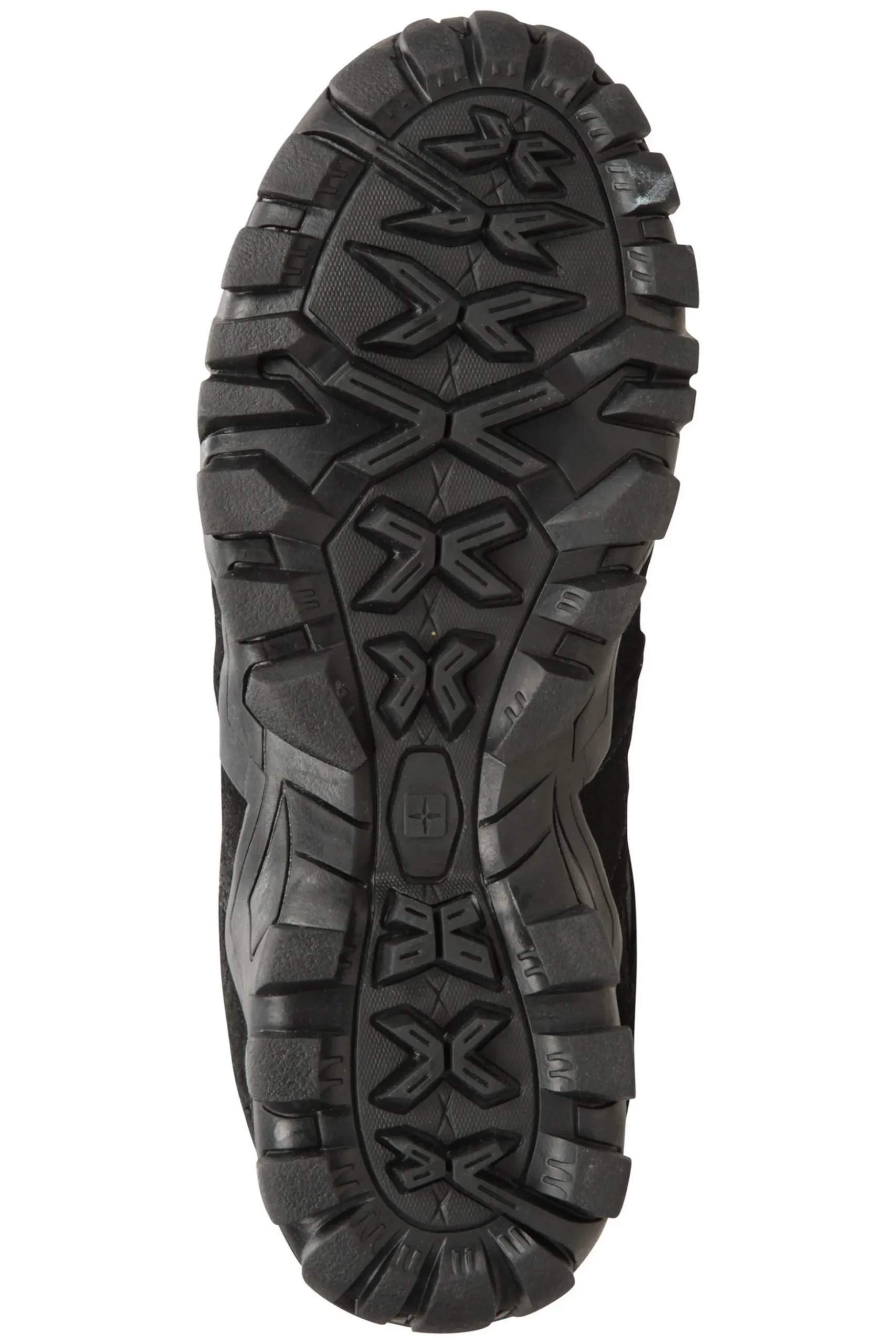 Zapatillas De Senderismo De Ante Con Cordones Mountain Warehouse Belfour