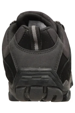 Zapatillas De Senderismo De Ante Con Cordones Mountain Warehouse Belfour