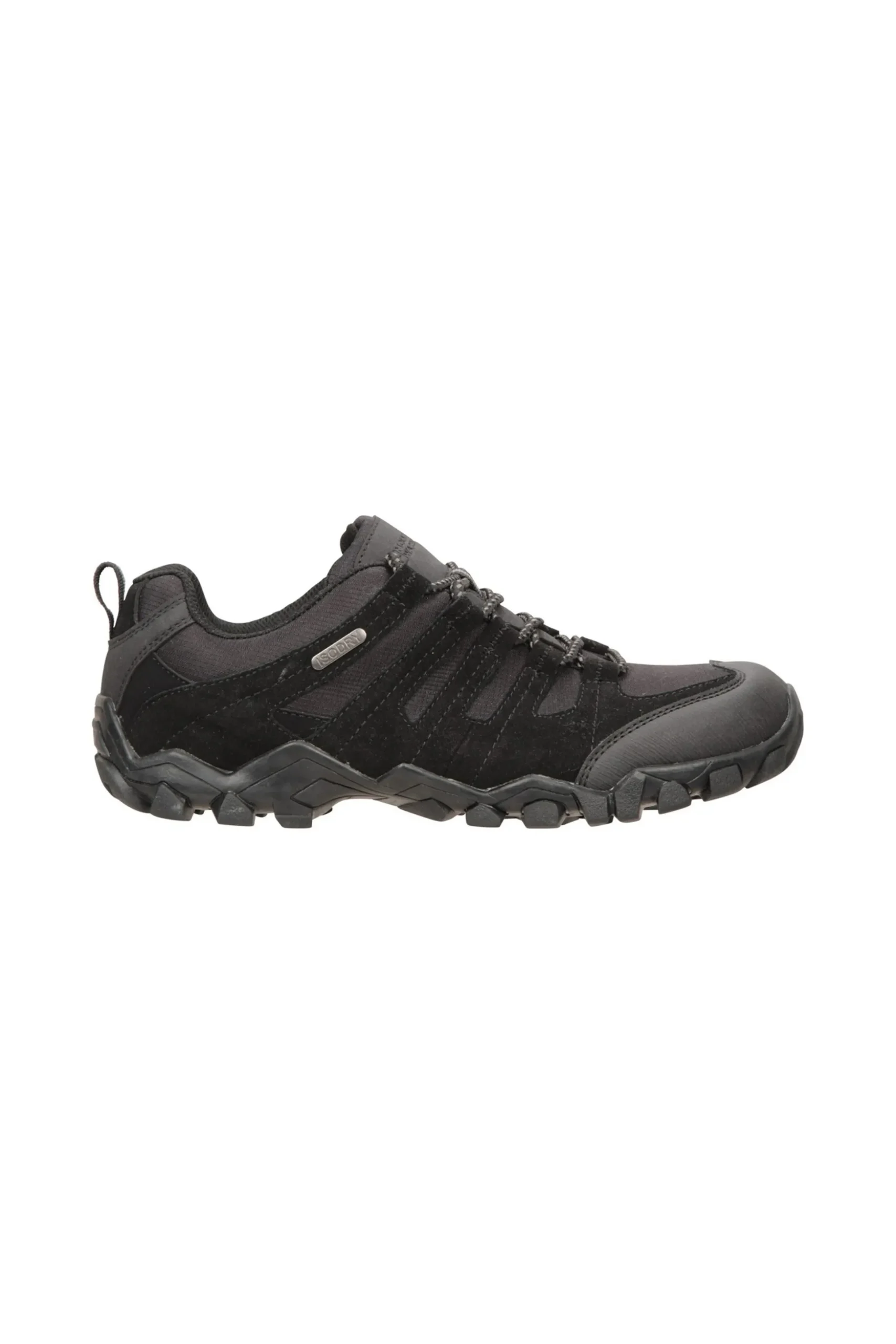 Zapatillas De Senderismo De Ante Con Cordones Mountain Warehouse Belfour