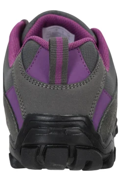 Zapatillas De Senderismo De Ante Con Cordones Mountain Warehouse Belfour