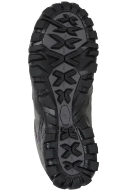 Zapatillas De Senderismo De Ante Con Cordones Mountain Warehouse Belfour