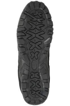 Zapatillas De Senderismo De Ante Atado Elástico Mountain Warehouse Outdoor II