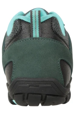 Zapatillas De Senderismo De Ante Atado Elástico Mountain Warehouse Outdoor II