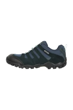 Zapatillas De Senderismo De Ante Con Cordones Mountain Warehouse Belfour