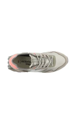 Zapatillas De Serraje V. 1985 Wing Metal Con Logotipo Retro Y Suela Tricolor